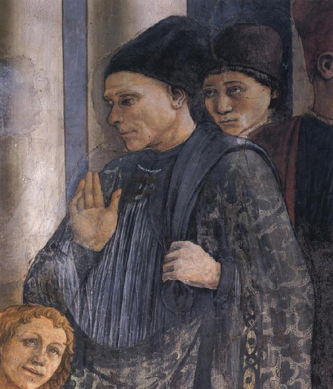 Fra Filippo Lippi Details of The Celebration of the Relics of St Stephen and Part of the Martyrdom of St Stefano oil painting picture